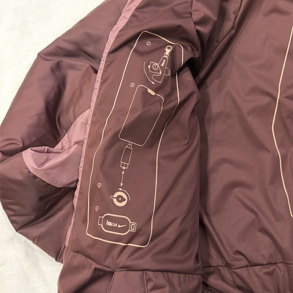 Men's Brown Jacket with Hood - Picture 9 of 14